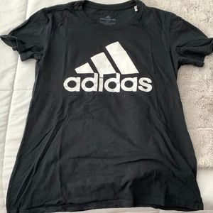 Adidas black t shirt